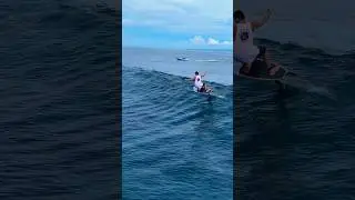 Epic foil surfing in Bali! #courtintheact #foilhub #surffoil #foilsurfing