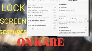 How To On Lock Screen Gestures In Vivo Phones || Vivo Me Lock Screen Gestures Kaise Chalu Kare