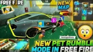 New Pet Rumble mode gameplay || Free Fire new mode
