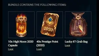 10 High Noon Capsules, 2 High Noon Jackpots & INSANE NUTTY REROLLS