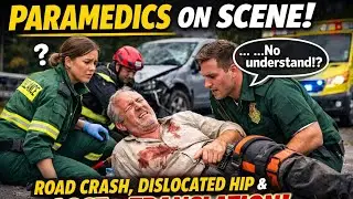 🚨Paramedics on Scene | Road Crash, Dislocated Hip & Lost in Translation | #firstresponders