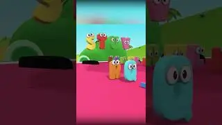 Learn Alphabet and Numbers Wth Flying Letters! #shorts #kidsvideo #kidssong #kidscartoon #learnvideo
