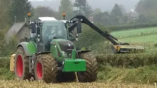 Hedge Cutting with Fendt 720 & McConnel - Hedge Cutting 2021