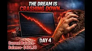 Day 4 RAW GRIND $100 TO $100K Poker Bankroll Challenge