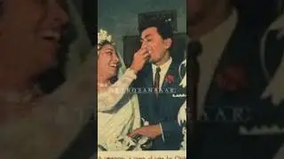 #bollywood #song ##Beautiful couple Mala sinha with her husband Chidambal Prasad Lohani😍&hearts;️