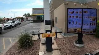 McDonald's Drive-Thru, Sausage Burrito, 1960 E Main St, Mesa, Arizona, 22 June 2021, NGH