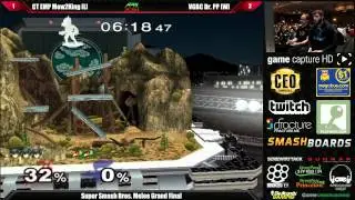 Super Smash Bros Melee Grand Final CT EMP Mew2King vs VGBC Dr PP - Apex 2014 Tournament