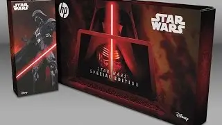 Star Wars Limited Edition HP Laptop Unboxing