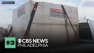 Convoy of Toyota Tundras to haul away hunger with massive food drive in Philadelphia