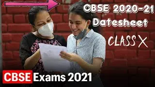 BOARD DATESHEET CLASS 10 | CBSE 2021