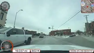 20260129 Dashcam Drivelapse Kansas City Metropolitan Area Thursday