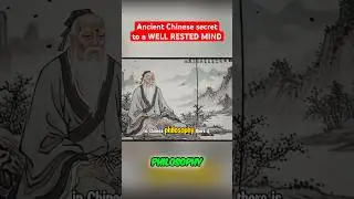 Unlock True Rest: The Ancient Chinese Secret of 'Shen' Revealed! #shorts #motivation #ancientwisdom