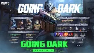 SEASON 12: BATTLE PASS - GOING DARK | MULTIPLAYER DARK NIGHT MODE | CODM
