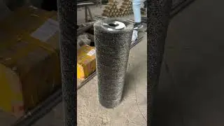 A steel wire roller brush ordered by Australian customers only costs 100 dollars.