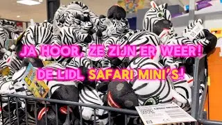 De nieuwe Lidl Safari Mini’s! Kijk je mee?
