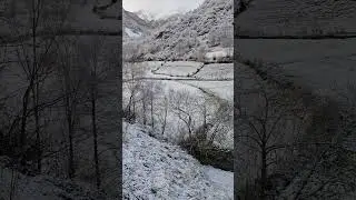 Wędr&oacute;wki po Asturii. Spacer po śniegu. #trasyikrajobrazy #asturia #śniegwsturiach