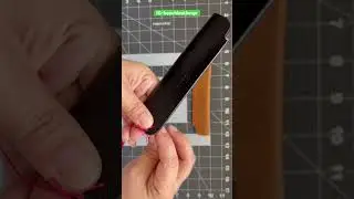 Private label leather pen sleeve step by step. Marca privada #privatelabeling #leather #stepbystep