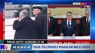 2026 YILI EMEKLİ MAAŞLAR BELLİ OLDU
