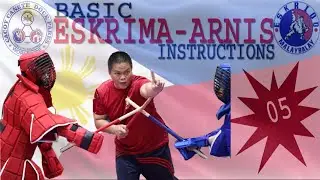5) Close range eskrima controlled free style sparring drills