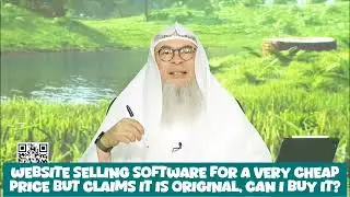 Website selling software for cheap price (Rolex) but claims its original, can I buy assim al hakeem