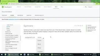 Integrating #Spinners in Android