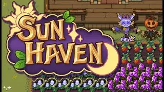 Sun Haven. Grind grind grind. Got all of the green houses today woohoo!