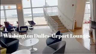 I Visited 7 Different Airline Lounges At Washington Dulles Airport (IAD) In One Day!
