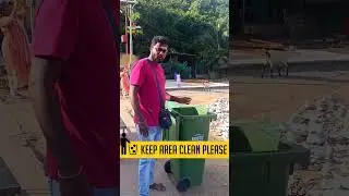 ♻️ Don't Throw Garbage In TN Temple ♻️ | Marudhamalai #shorts #shortsvideo #youtubeshorts