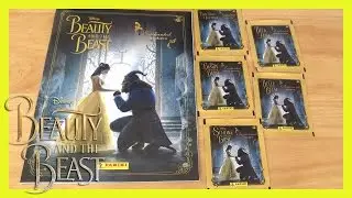 BEAUTY AND THE BEAST STICKER COLLECTION STARTER PACK | | OPENING & REVIEW | DSV TOYS