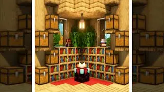 Minecraft Build Ideas | Enchanting Room #1