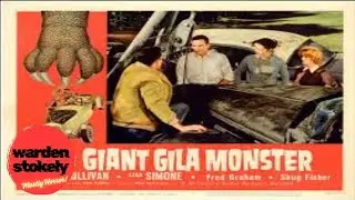 THE GIANT GILA MONSTER (1959) DON SULLIVAN - SCI FI CREATURE FEATURE B-MOVIE