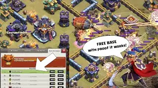 BASE GIVEAWAY - OP base from Jan 2023 #1 CWL Clan - video commentary by Base Builder Rock