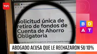 Abogado acusa que por error le rechazaron el retiro del 10% en su AFP por pensi&oacute;n alimenticia | BDAT