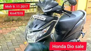 Honda Activa Dio grey colour single owner use detailed Malayalam