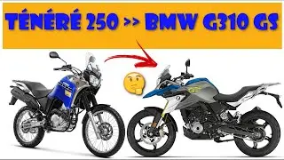 Trocar Tenere 250 x BMW G310GS - Cortes do Barbosa | #obarbosa