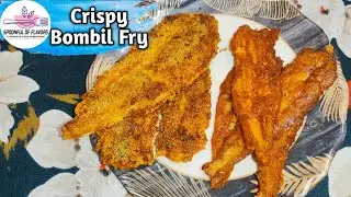 Crispy Bombay duck fish fry Bombil Fry by spoonful of flavours 