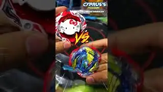 🍓 Astral Hello Kitty VS Ultimate Valkyrie #Sanrio #Shorts #HelloKitty #beyblade #UltimateValkyrie