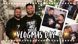 VLOGMAS День 9 | За кулисами нашей праздничной фотосессии | Видеоблог гей-пары
