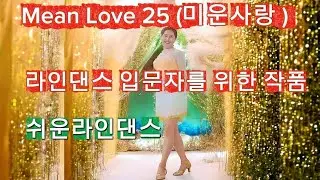 Mean Love 25 (미운사랑 25) - Line Dance (Jaehee Lee)/Level: Absolute Beginner  |Jaehee Lee