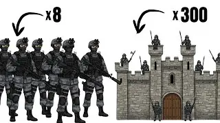 What If 8 Special Forces Team Raided a Medieval Castle?