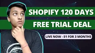 Shopify Free Trial 2025 | Shopify $1 For 3 Months | Shopify For Free in 2025 - Grab Now!