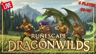 NEW ADVENTURE! NEW GAME! RuneScape: DragonWilds! CO-OP Day 2