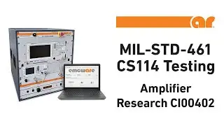 AR CI00402 MIL-STD-461 CS114 Testing - Bulk Cable Injection Test