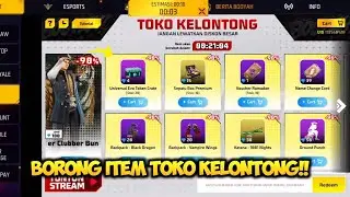 SEMPAT EROR! BORONG EVENT TOKO KELONTONG FF SESI 1 BUNDLE TIGER CLUBBER PAKAI KODE REEDEM