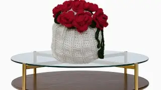 Blooming Elegance: Crochet Rose Bouquet Potli Tutorial 🌹