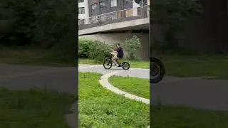 Kuberg Ranger катание вдвоём.