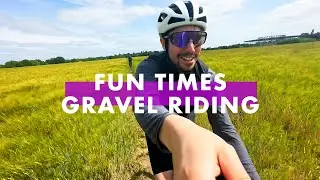BROKEN SADDLE, STINGING NETTLES, CURIOUS HORSES AND GOOD VIBES | ESHER GRAVEL RIDING