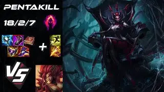 JUNGLE Elise vs Zyra [PENTAKILL] - EU Grandmaster Patch 15.1