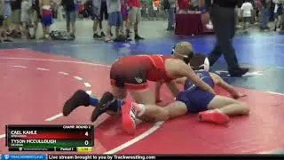 Schoolboy 97 Cael Kahle Wisconsin Vs Tyson Mccullough Georgia