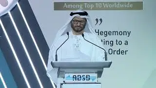 Keynote Address by H.E. Dr. Anwar Gargash